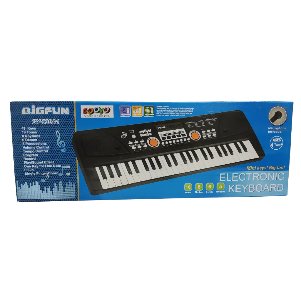 Bigfun Mini Keys Big Fun Electronic Keyboard (530)