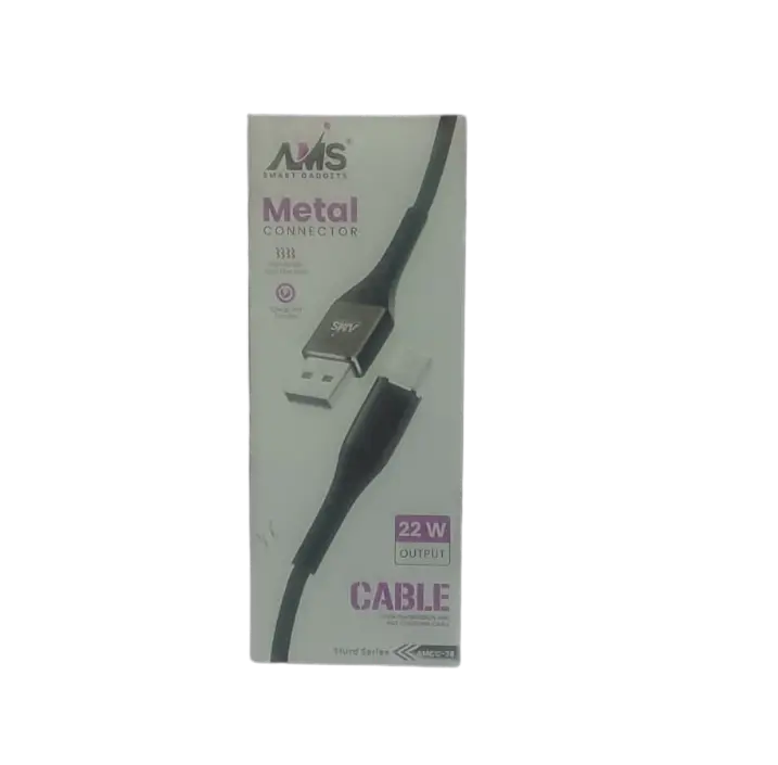 AMS Metal  Connector 22W Output Cable I Phone Lighting 