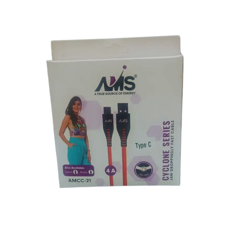 AMS A True Source Of Energy Cyclone Series Jaw Droppingly Fast Cable Type C AMCC-21