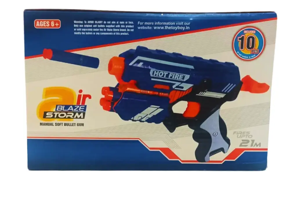 Hot Fore Air Blaze Storm Manual Soft Bullet Gun 
