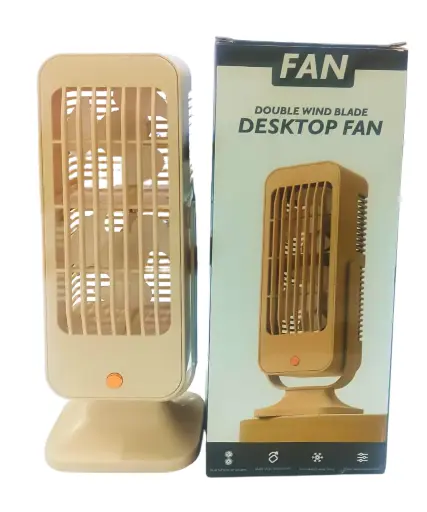 Double Wind Bland Desktop Fan 