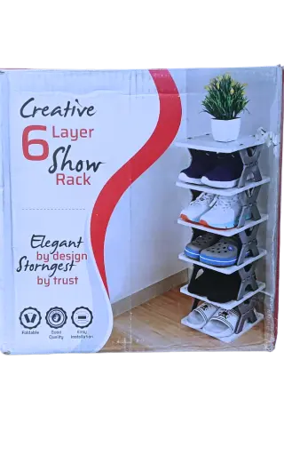 6 Layer Shoe Rack 