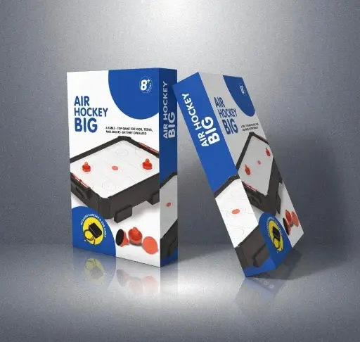 Air Hockey BIG Table Top Game, Battery-Operated, For Kids Teens and Adults, Includes Charger and USB Cable, Ages 8+ (AIRHOCKEY1200)