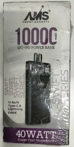 AMS 10000mAh QC+PD Power Bank