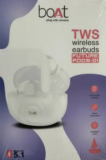 bOAt TWS Wireless earbuds Future Pods-01 Bluetooth 5.1