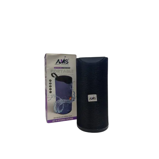 AMS Smart Gadgets Stone Series Portable Wireless Speaker Water Splash Resistance Hl-Fl Stereo Sound Multi Connectivity Modes FM|BT|USB|AUX|TF CARD