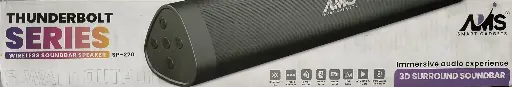 AMS Immersive audio experience 3D Surround Soundbar 6 Watt Output