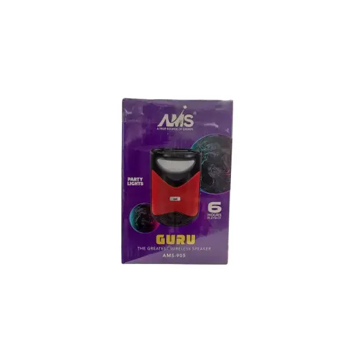 AMS A True Source Of Energy Party lights 6Hours Playback Guru The Greatest Wireless Speaker 