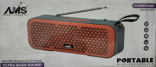 AMS Water Splash Resistance Ultra Bass Sound