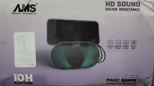 AMS HD Sound Water Resistance 10H Playtime