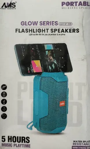 AMS Glow Series Flashlight Speakers 