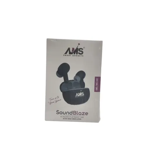 AMS Smart Gadgets Tune In To Your Groove Soundblze 35Hours Playback Time Active Noise Cancellation