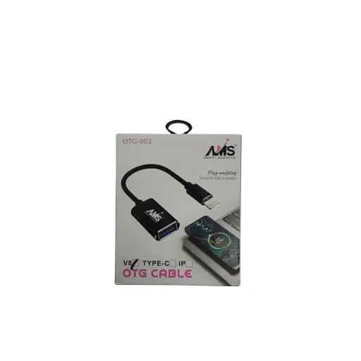 AMS Smart Gadgets Plug And Play Smooth File Transfer V8 Otg Cable