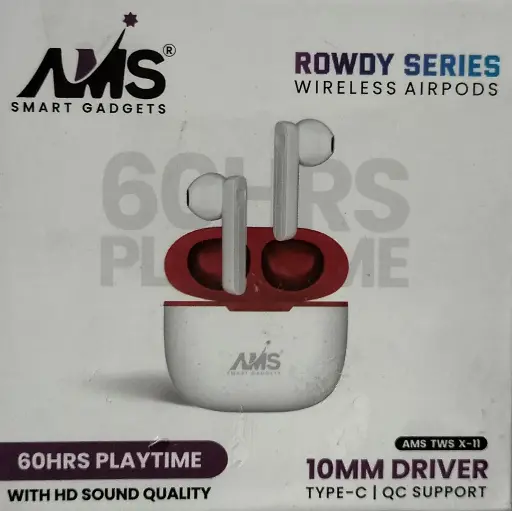 AMS Rowdy Series 10MM Driver Type-C | QC Support