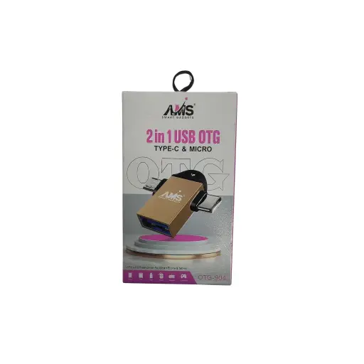 AMS Smart Gadgets 2 in 1 Usb Otg Type-C & Micro Otg Usb Flash Driver For Smart Phone & Tables