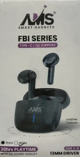 AMS 30hrs Playtime With HD Sound Quality