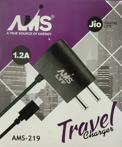 AMS Travel Charger 1.2A