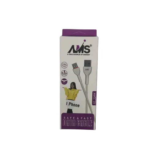 AMS A True Source Of Energy Safe & Fast Data Cable iPhone