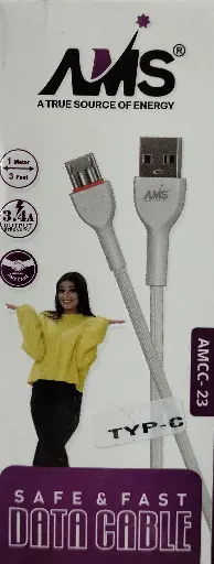 AMS Safe & Fast Data Cable