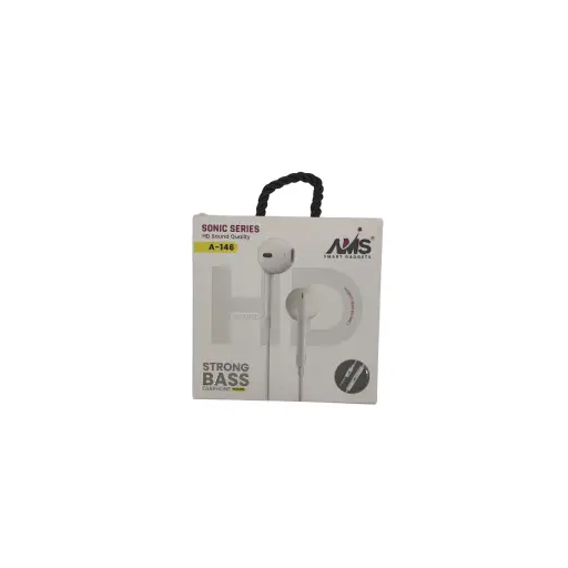 AMS Smart Gadgets Sonic Series HD sound Quality Strong Bass Earphone With Mic