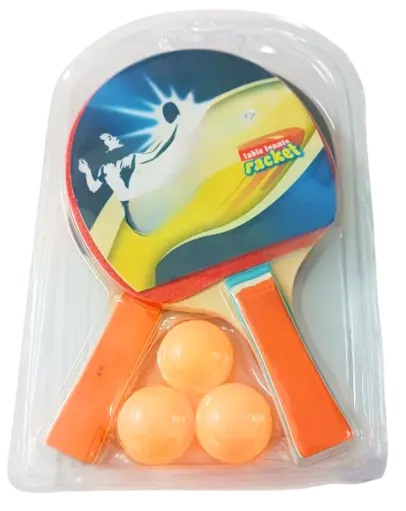 Selidar Table Tennis Set with 2 Paddles and 3 Orange Balls, Professional Ping Pong Racket Kit