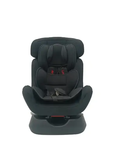 LuvLap Galaxy Convertible Car Seat For Baby & Kids New Born To 7 Years , Forward Facing & Rearward Facing,3 Adjustable Recline Levels, European Safety Standard Certified, Side Impact Guard, Black