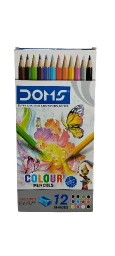 Doms Colour Pencil 12 Shades