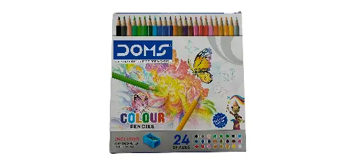 Doms Pencil Colour 24 Shad