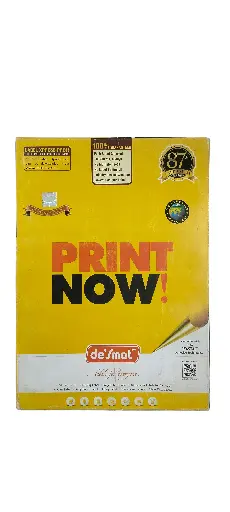 Label-Desmat A4ST-White Print now