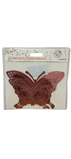 3D Butterfly Sticker
