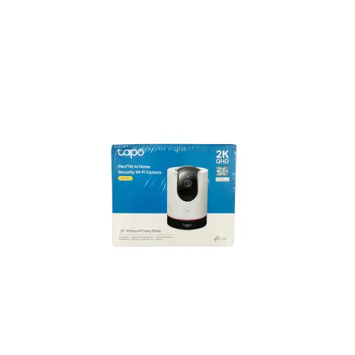 TP-Link Tapo C225 4MP 2K QHD 1440p Pan/Tilt WiFi Security Smart Camera, Indoor CCTV, Smart AI, Starlight Sensor,Night Vision Compatible with Alexa&Google Home, No Hub Required, SD Storage