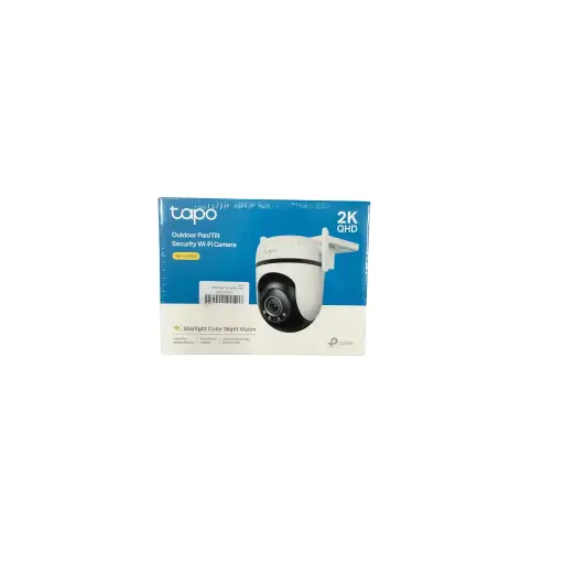 Tapo TP-Link C520WS 2K QHD 4MP Outdoor Pan/Tilt Security Smart Wi-Fi Camera,IP66 Weatherproof, AI Detection,360° Visual Coverage,Starlight Colour Night Vision, Works with Alexa&Google Home