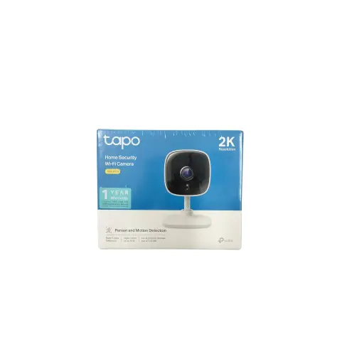 Tapo TP-Link 3MP (2304, 1296P) Ultra-High-Definition Video Smart Wi-Fi Security Camera | Alexa Enabled | 2-Way Audio| Night Vision| Motion Detection | Indoor CCTV C110