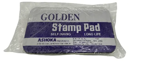 Pad Stamp (Big) Golden Ashoka