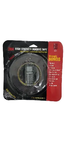3M IA120100531 Hi Strength Bond Tape (12 mm x 5 m 1 Roll + Primer), black