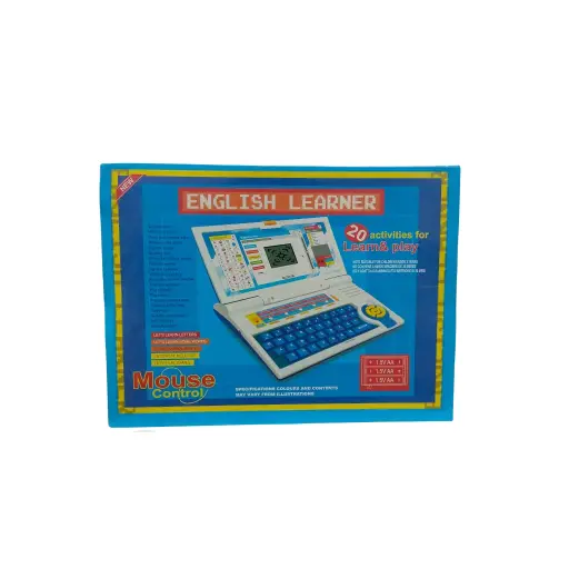 English Learner Blue Laptop 