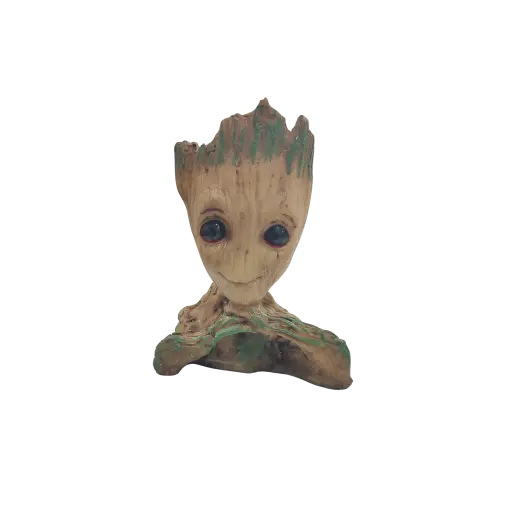 VR Creations Guardians of Galaxy Baby Groot Flowerpot/Pen Stand/Showpiece/PVC Planter