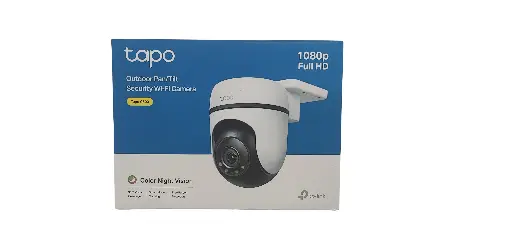 TP-Link Tapo C500 Outdoor Pan/Tilt Home Security WiFi Smart Camera | 2MP 1080p Full HD Live View | 360° Visual Coverage | Night Vision | Support Alexa and Google Assistant | 2-Way Audio