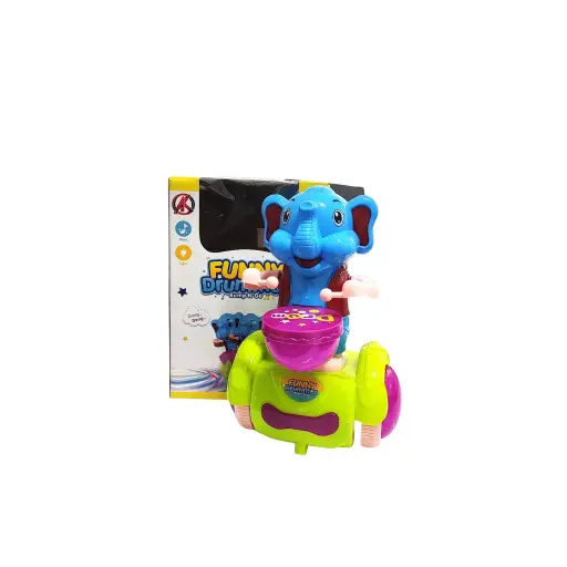 Ball Elephant funny drummer Bump N Go