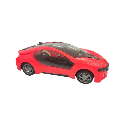 5Th Series Racing Bump & Go Racing 3D Car 3D Light With Lights And Sound Bump & Go-Battery Operated