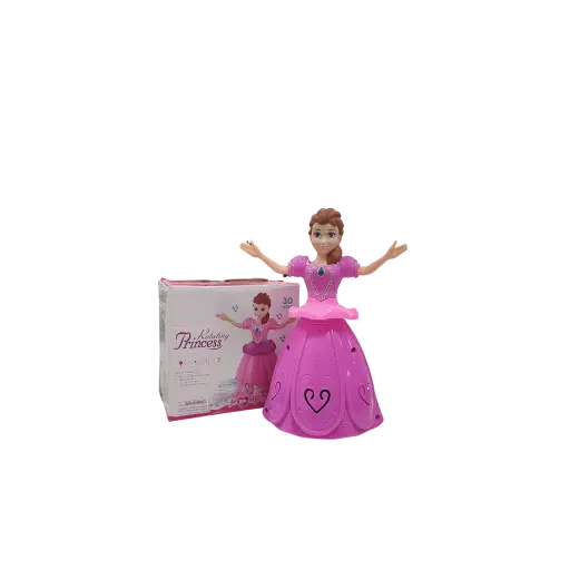 Rotating Princess 3D Gorgeous Rotation Action