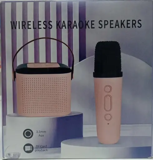 Wireless Karaoke Speakers 3.5mm Aux