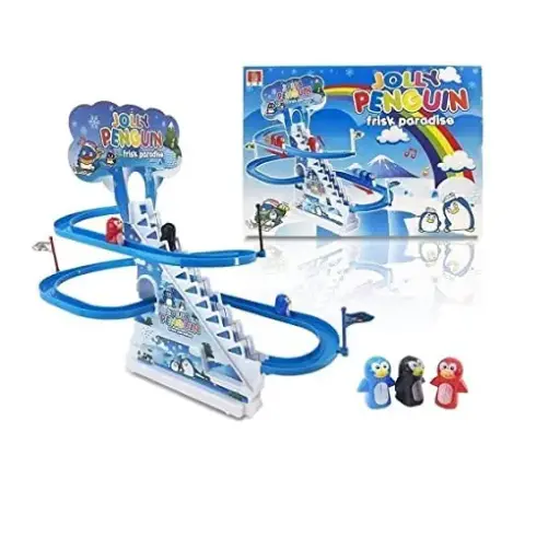Jolly Penguin Track Set