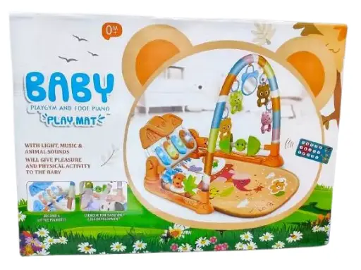 Baby Play Gym And Foot Plano Play Mat
