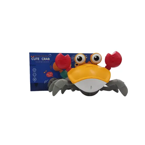 Electric Induction Cute Crab Toys With Light And Sound