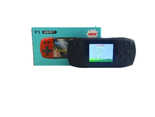F1 620-in-1 Portable Handheld Game Console, 3.0 Inch LCD Screen, Rechargeable Battery, 6 Hours Gameplay, TV Output Compatible