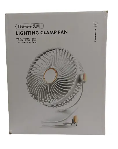Lighting Clamp fan