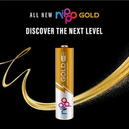 Nippo Gold Extra Heavy Duty Battery AAA Size (Pack of 10 Pcs)