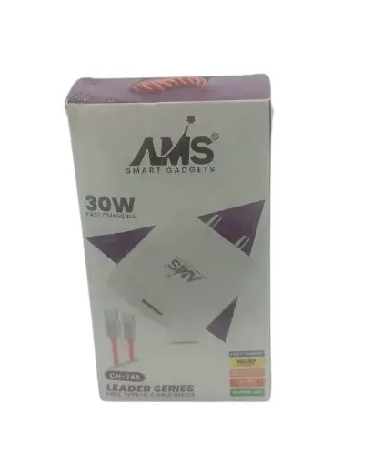 AMS Smart Gadgets 30W Fast Charging CH-248 Leader Series 