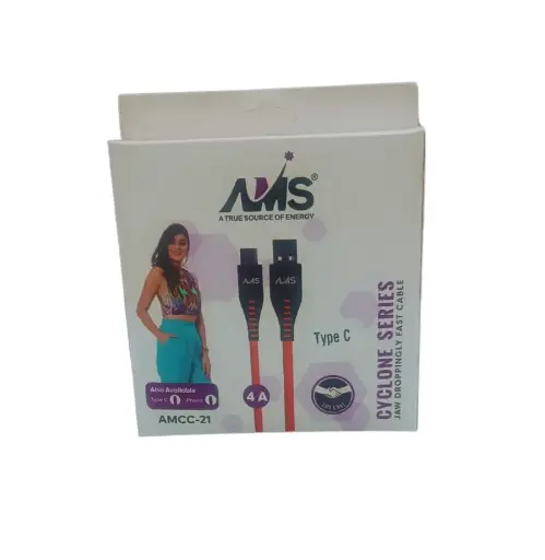 AMS A True Source Of Energy Cyclone Series Jaw Droppingly Fast Cable Type C AMCC-21